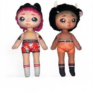 Na Na Na Surprise Jeremy Hops Bunny Rabbit Lucky  & Tommy Torro Set Of 2 (T79)